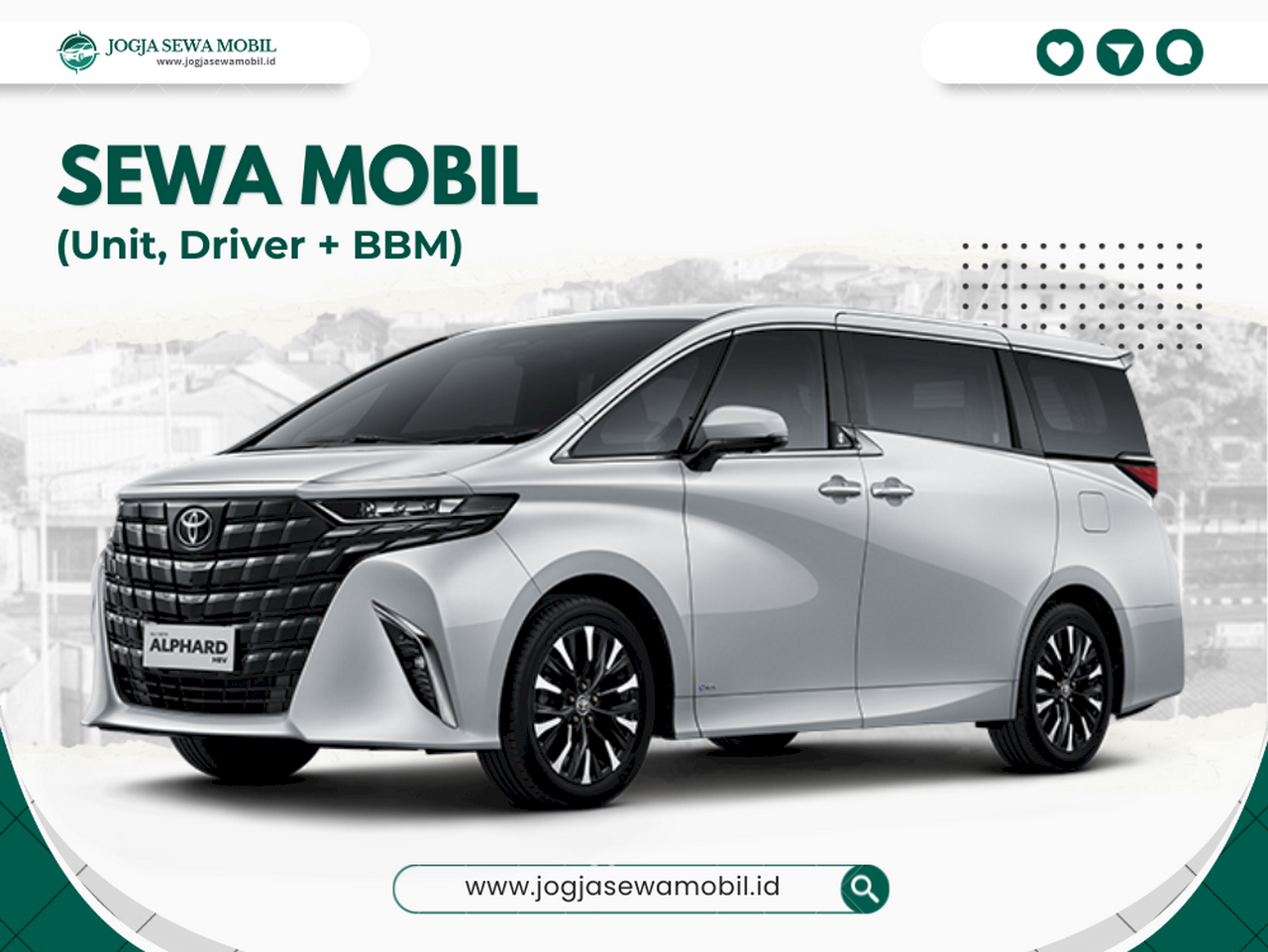 Sewa Alphard Jogja Terlengkap Harga Murah Terbaru di Yogyakarta